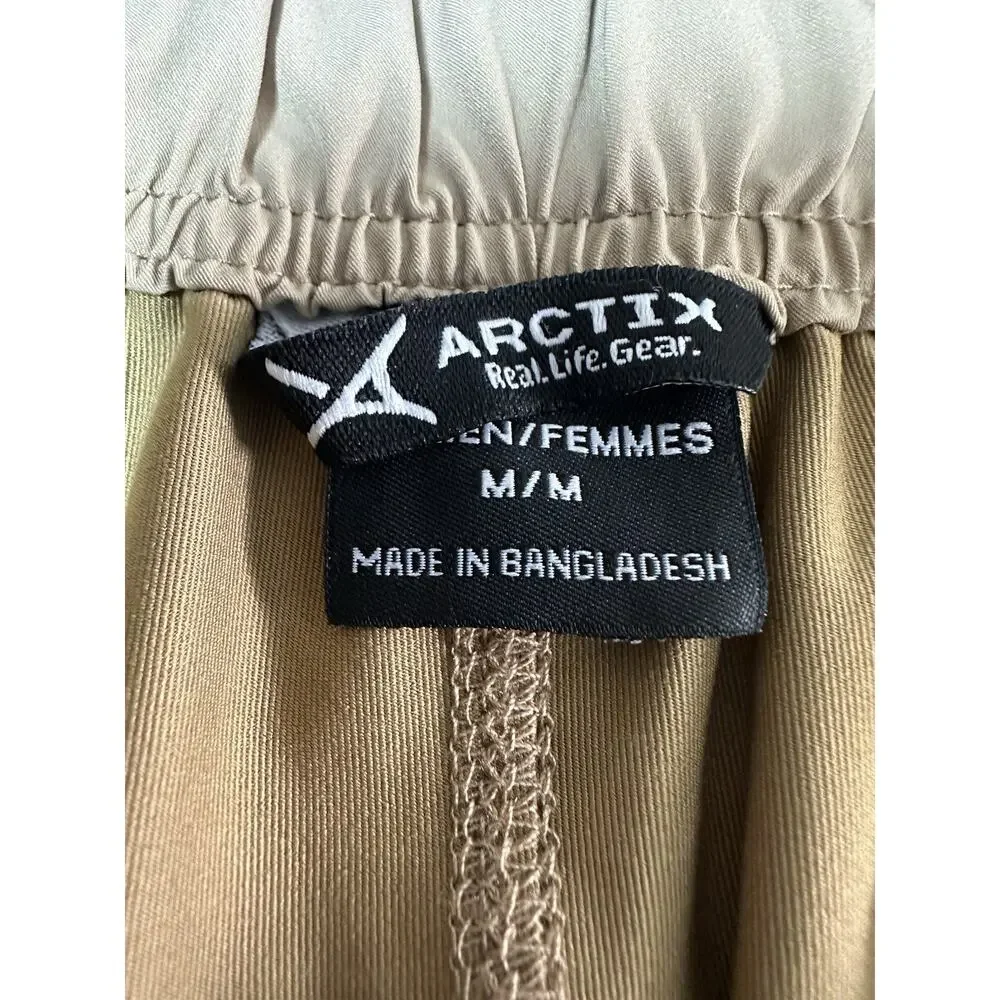 ARCTIX Women's Active Skort Zipped Coin Pocket M (8-10) Tan‎ Beige - Picture 4 of 16